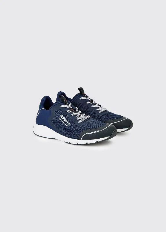 women boat shoes with a heel counter for stabilityPalma Lightweight Laced Sneaker - Navy