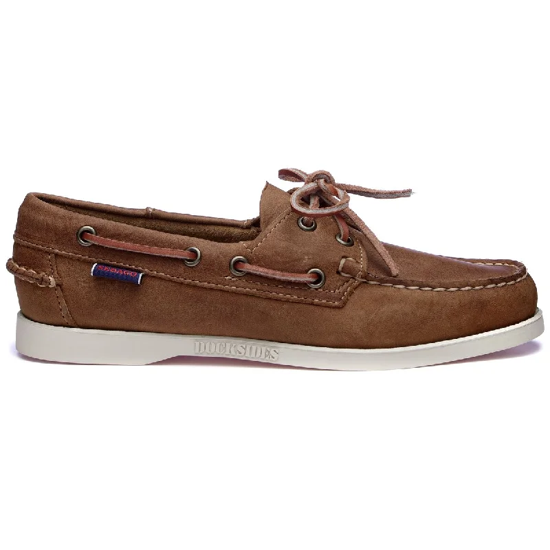 women boat shoes with a non - marking sole for indoor useDocksides Portland Crazy H Woman - Tan