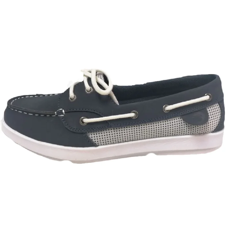 women boat shoes with perforated details for breathabilityFOM Sanibel II