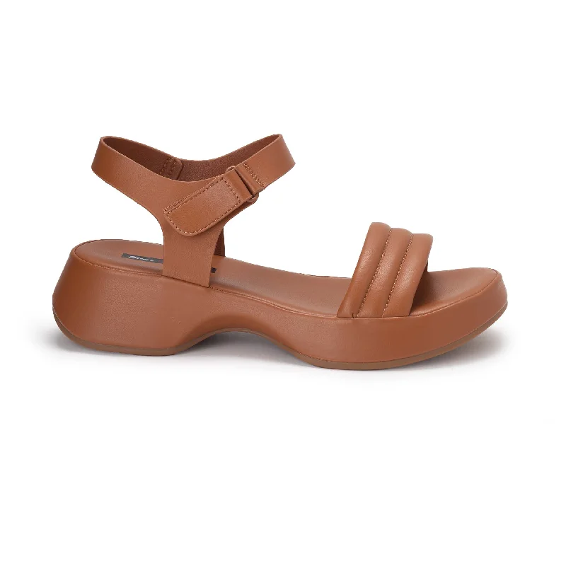 Women's Strappy Gladiator Sandals with Buckle Closures in Tan for a Boho LookBATA Red Label Women Sandals S-Voila 660X403