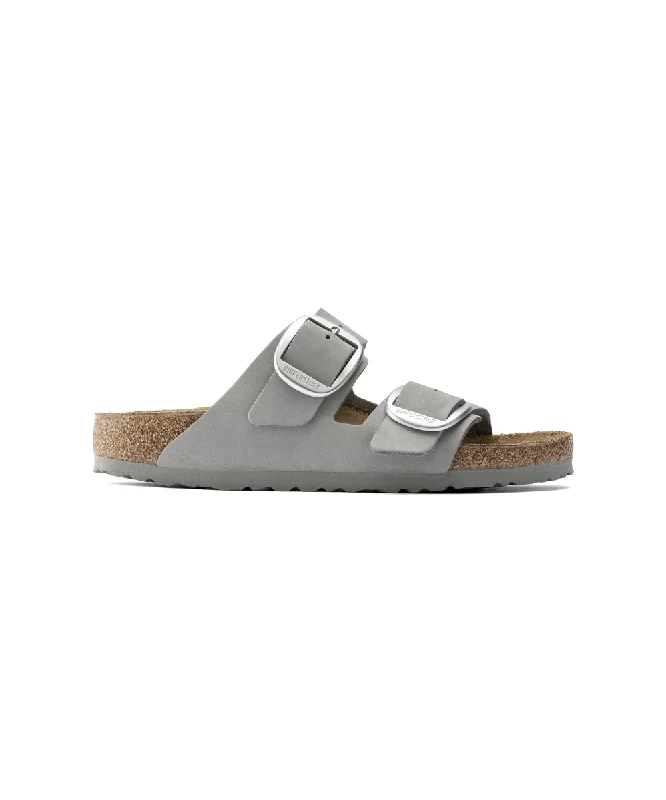 Plus Size Women's Wide - Width Platform Sandals in Black for Added Comfort and HeightBIRKENSTOCK ARIZONA BIG BUCKLE IN DOVE GRAY