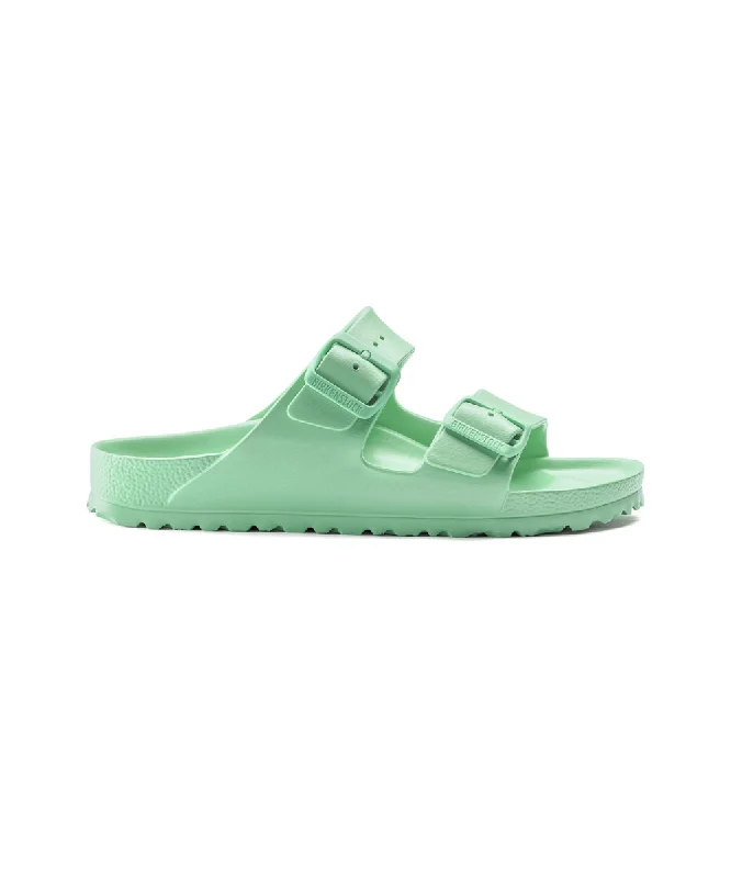 Child - Friendly Women's Sandals with a Secure Buckle in Purple for Moms on the GoBIRKENSTOCK ARIZONA ESSENTIALS IN JADE