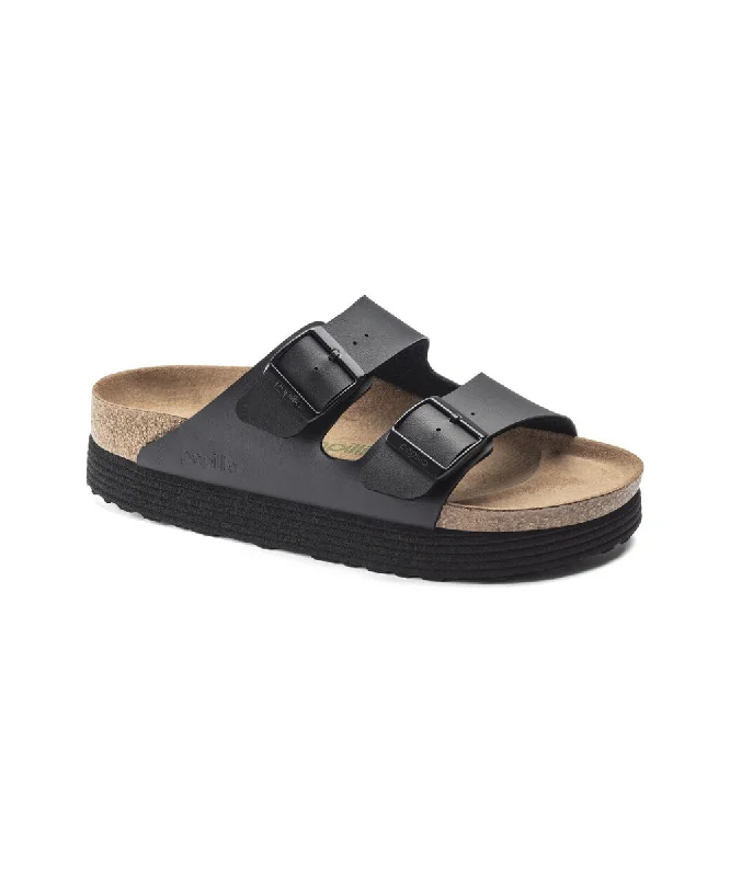 Adjustable Strap Women's Sandals with a Padded Heel in Pink for a Custom FitBIRKENSTOCK ARIZONA VEGAN IN BLACK