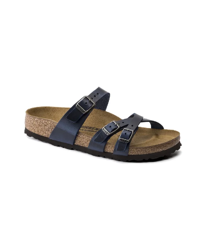 Lightweight Women's Mesh - Paneled Sandals in Yellow for BreathabilityBIRKENSTOCK FRANCA NARROW FIT IN BLUE