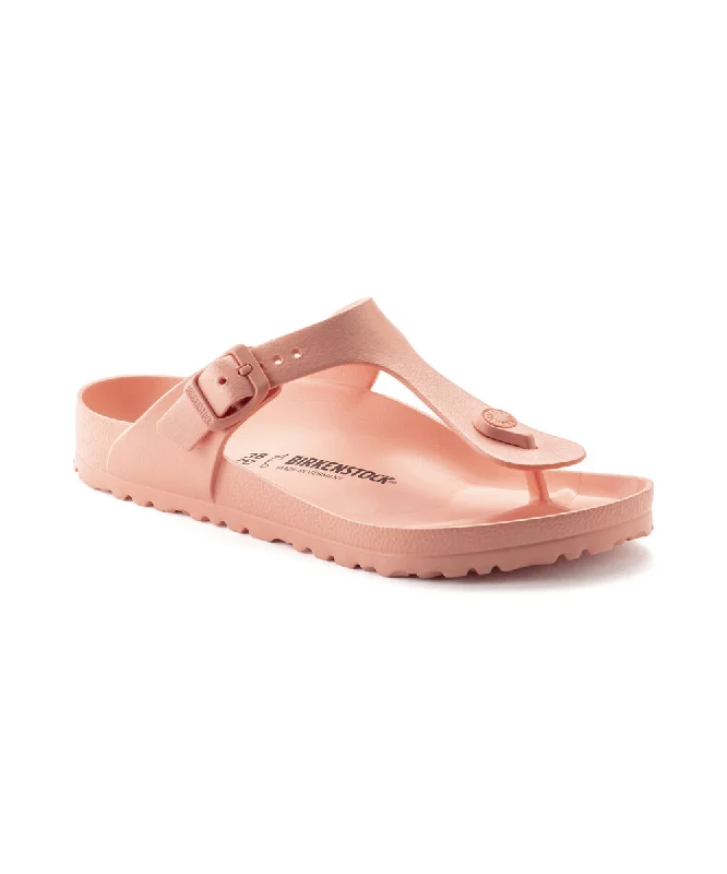 Women's Rhinestone - Embellished Open - Toe Sandals in Silver for a Glamorous Party LookBIRKENSTOCK GIZEH ESSENTIALS REGULAR FIT IN CORAL