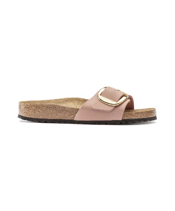 Lightweight Women's Mesh - Paneled Sandals in Yellow for BreathabilityBIRKENSTOCK MADRID BIG BUCKLE IN ROSE