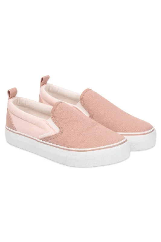 Women's Sandals with a Wedge Heel and a Tassel Detail in Orange for a Trendy LookColour Block Slip-On Sneaker _ 150955 _ Pink