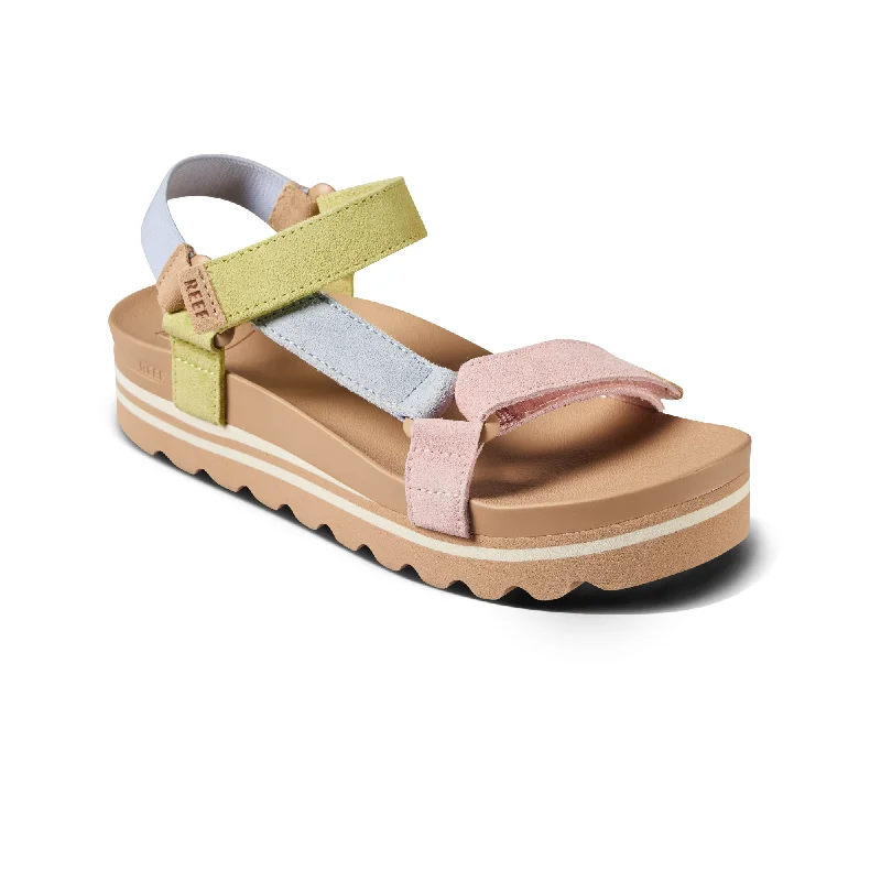 Women's Sandals with a Glitter - Coated Strap in Gold for a Sparkly Summer OutfitCushion Rem Hi