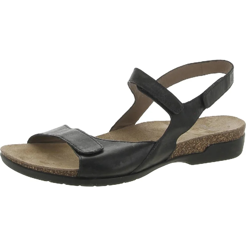 Shock - Absorbing Women's Sandals with a Soft Insole in Black for Active LifestylesDansko Womens Leather Slingback Sandals