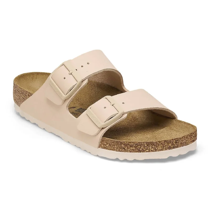 Sustainable Women's Recycled Material Sandals in Beige for Eco - Conscious ShoppersUnisex Arizona Sandals In New Beige