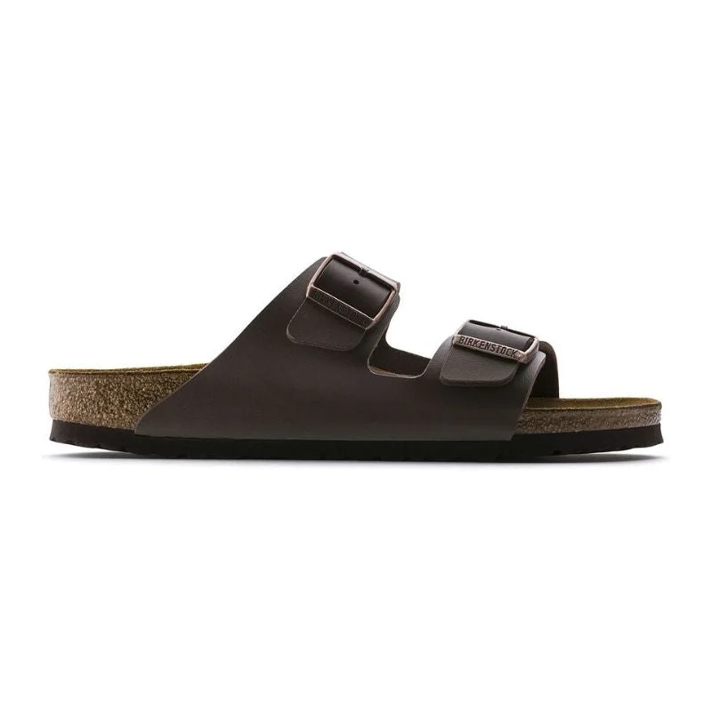 Sustainable Women's Recycled Material Sandals in Beige for Eco - Conscious ShoppersWomen's Arizona Birko-flor Dark Brown