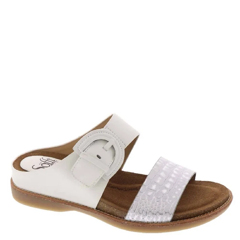 Women's Cork - Soled Espadrille Sandals with a Rope - Trimmed Upper in Navy for a Summer VibeWomen's Braye Sandal In White