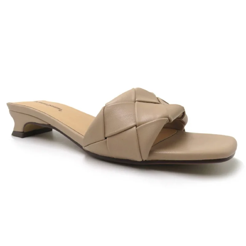 Women's Ankle - Strap Sandals with a Block Heel in Red for a Sophisticated StyleWomen's Kenley Sandals In Taupe