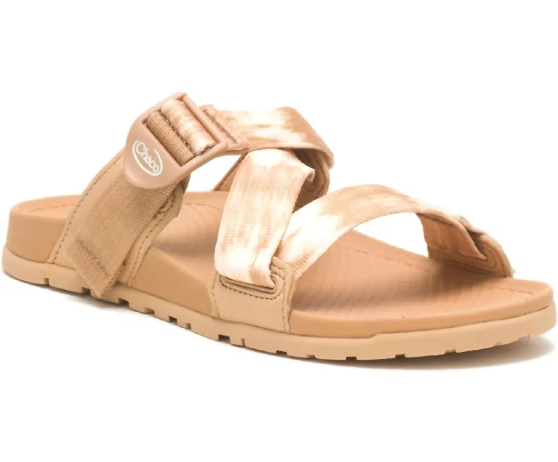 Child - Friendly Women's Sandals with a Secure Buckle in Purple for Moms on the GoWomen's Lowdown Slide Sandals In Faded Doe